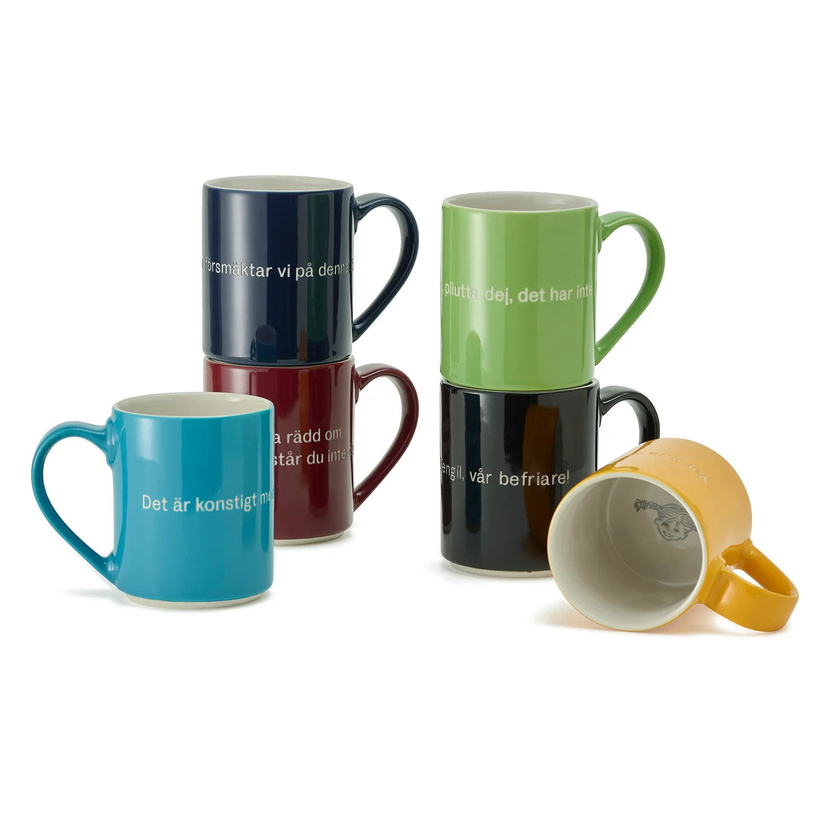 Astrid Lindgren muki, all makt åt Tengil, Ruotsinkielinen teksti Design House Stockholm