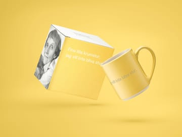 Astrid Lindgren -muki, fina lilla krumelur - Ruotsalainen teksti - Design House Stockholm