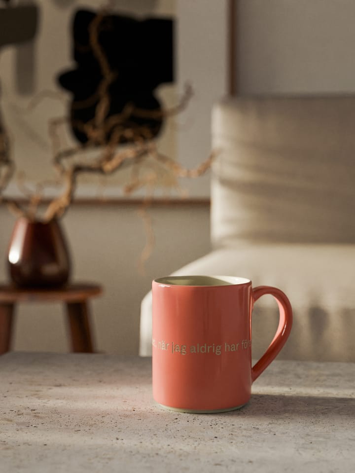 Astrid Lindgren muki, hur ska jag kunna veta det.., Ruotsinkielinen teksti Design House Stockholm