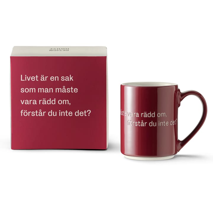 Astrid Lindgren muki, livet är en sak - Ruotsinkielinen teksti - Design House Stockholm