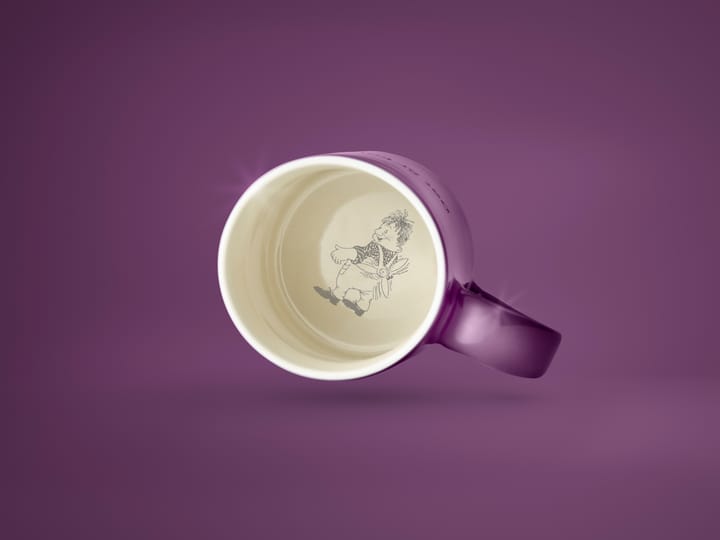 Astrid Lindgren muki, minä olen kaunis…, violetti-ruotsiksi Design House Stockholm