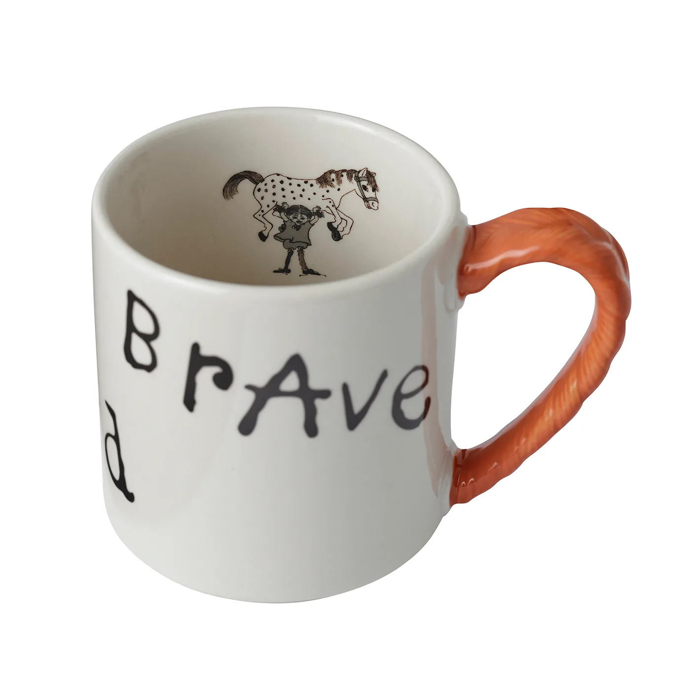 Astrid Lindgren Pippi -juhlamuki 20 cl, Strong Kind Brave Design House Stockholm