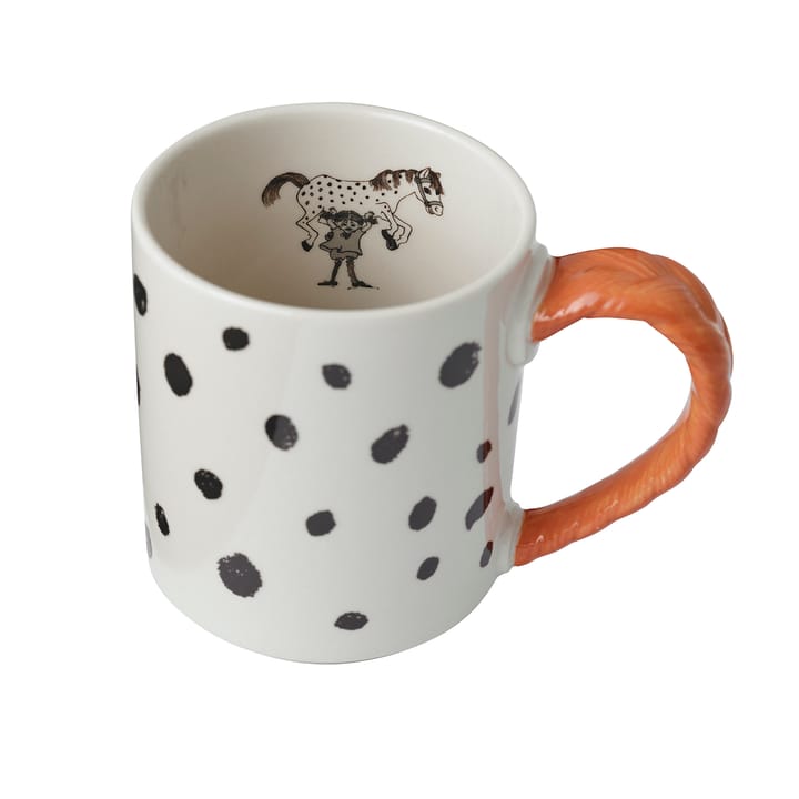 Astrid Lindgren Pippi -juhlamuki 35 cl, Dots Design House Stockholm