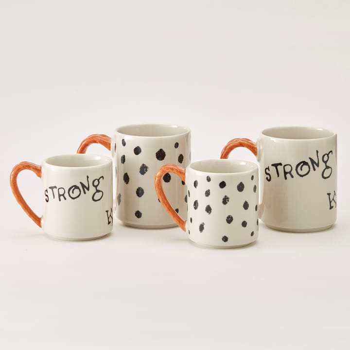 Astrid Lindgren Pippi -juhlamuki 35 cl, Strong Kind Brave Design House Stockholm