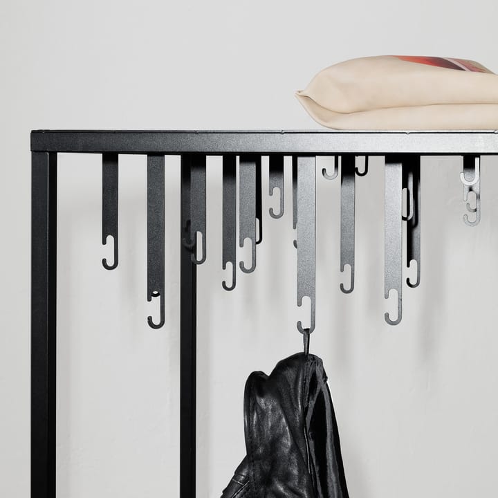Ateljé vaateripustin - Musta - Design House Stockholm