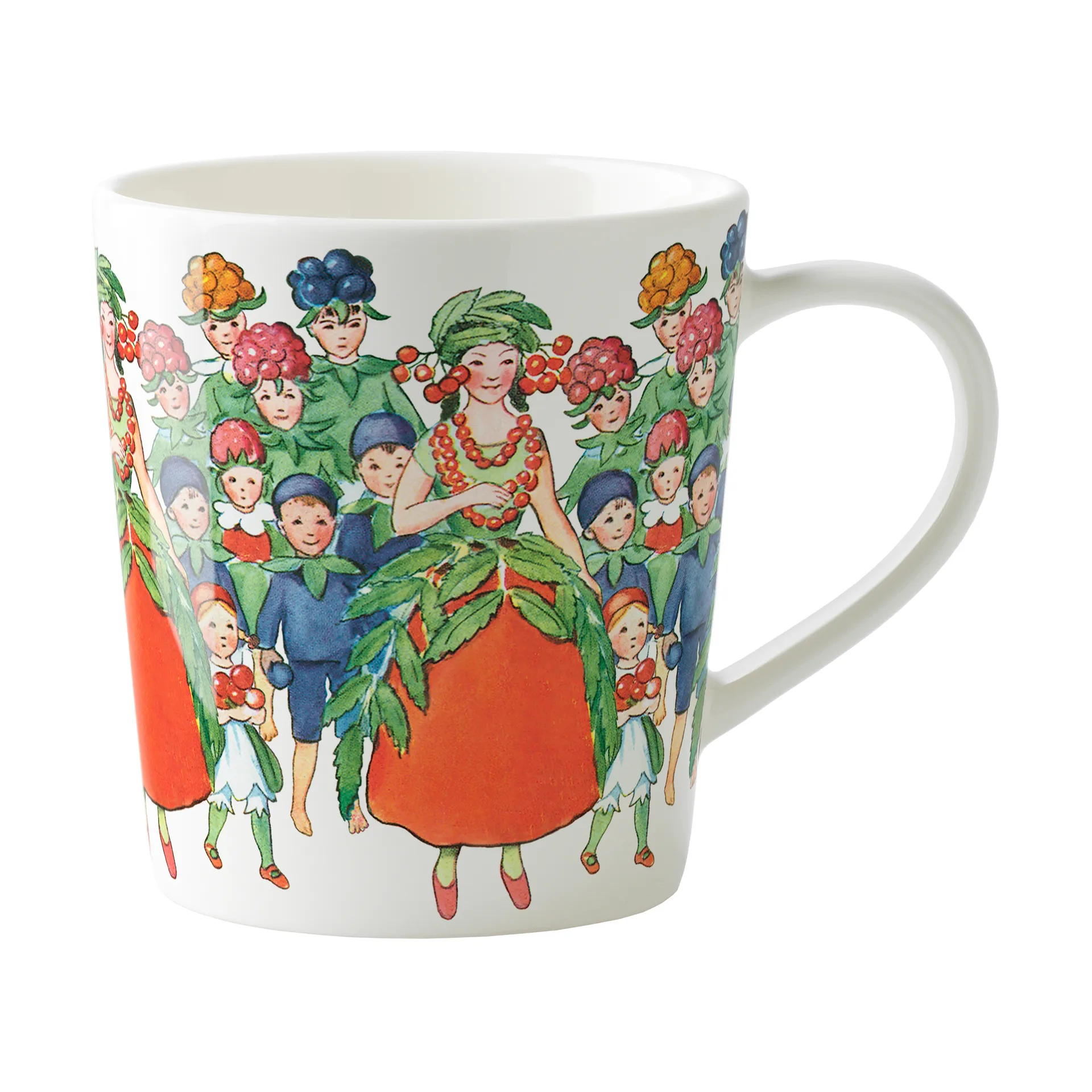 August muki kahvalla 40 cl, White Design House Stockholm