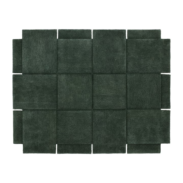 Basket matto, vihreä - 185 x 240 cm - Design House Stockholm