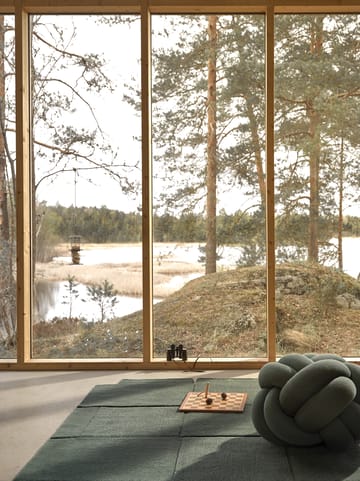 Basket matto, vihreä - 245 x 245 cm - Design House Stockholm