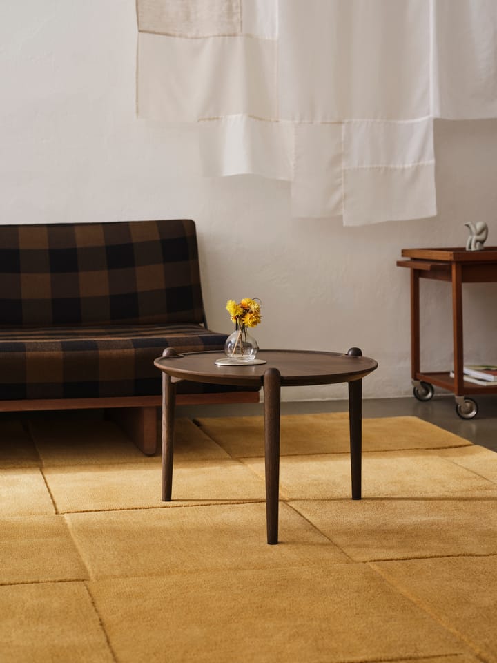 Basket matto yellow ochre, 245x245 cm Design House Stockholm