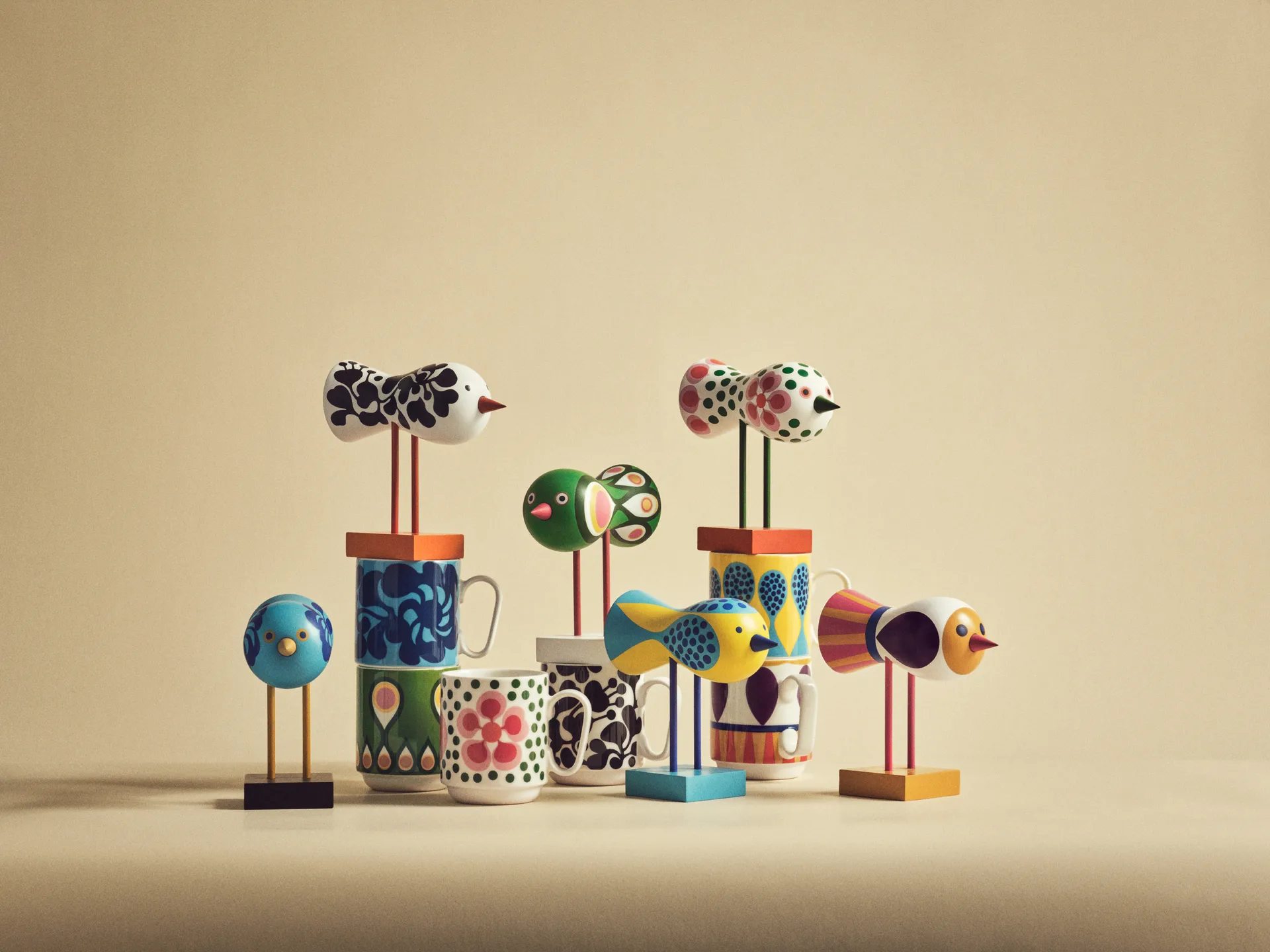 Birds 1967 muki 35 cl, No. 2 Design House Stockholm