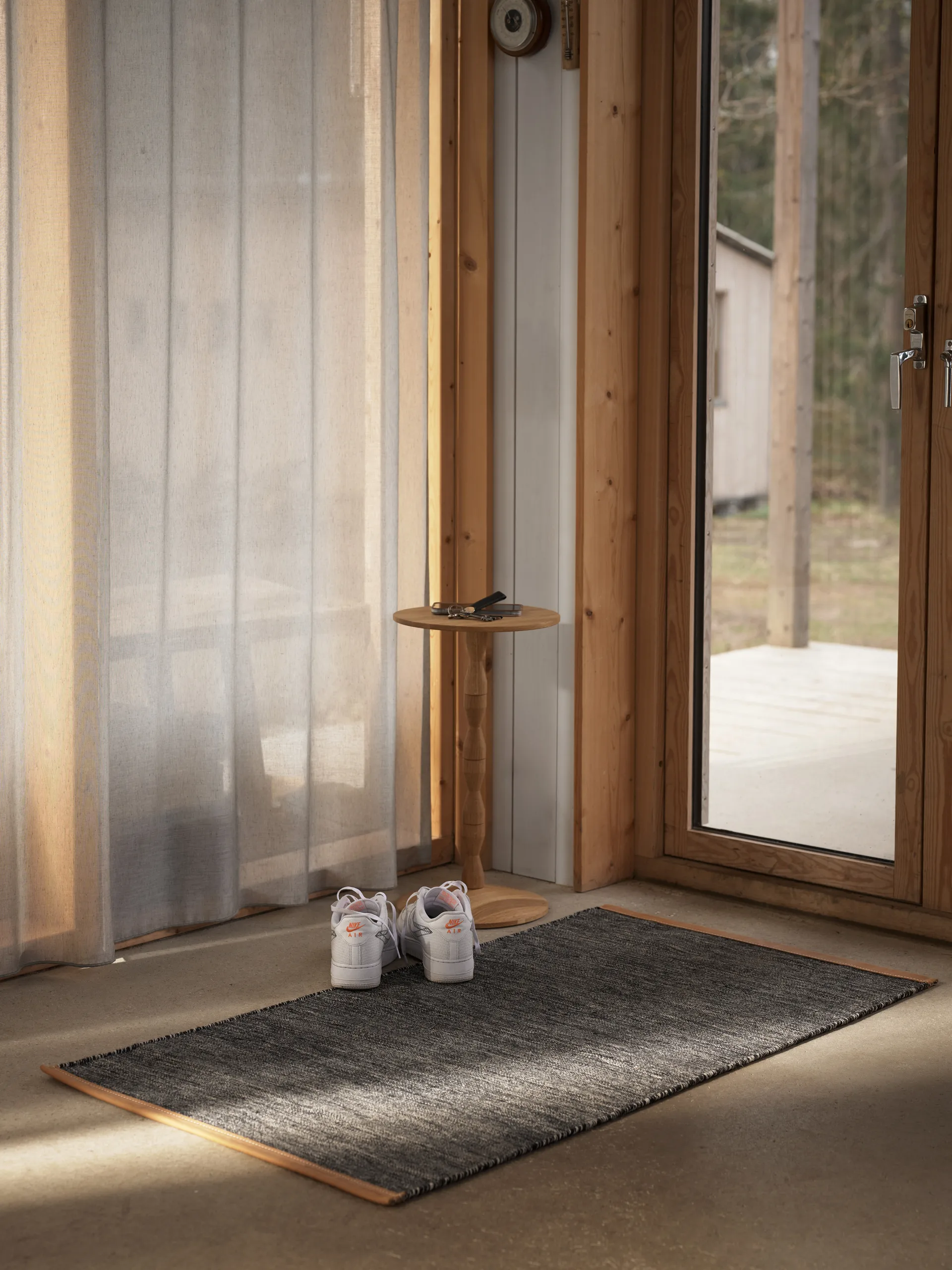 Björk matto tummanharmaa, 70 x130 cm Design House Stockholm