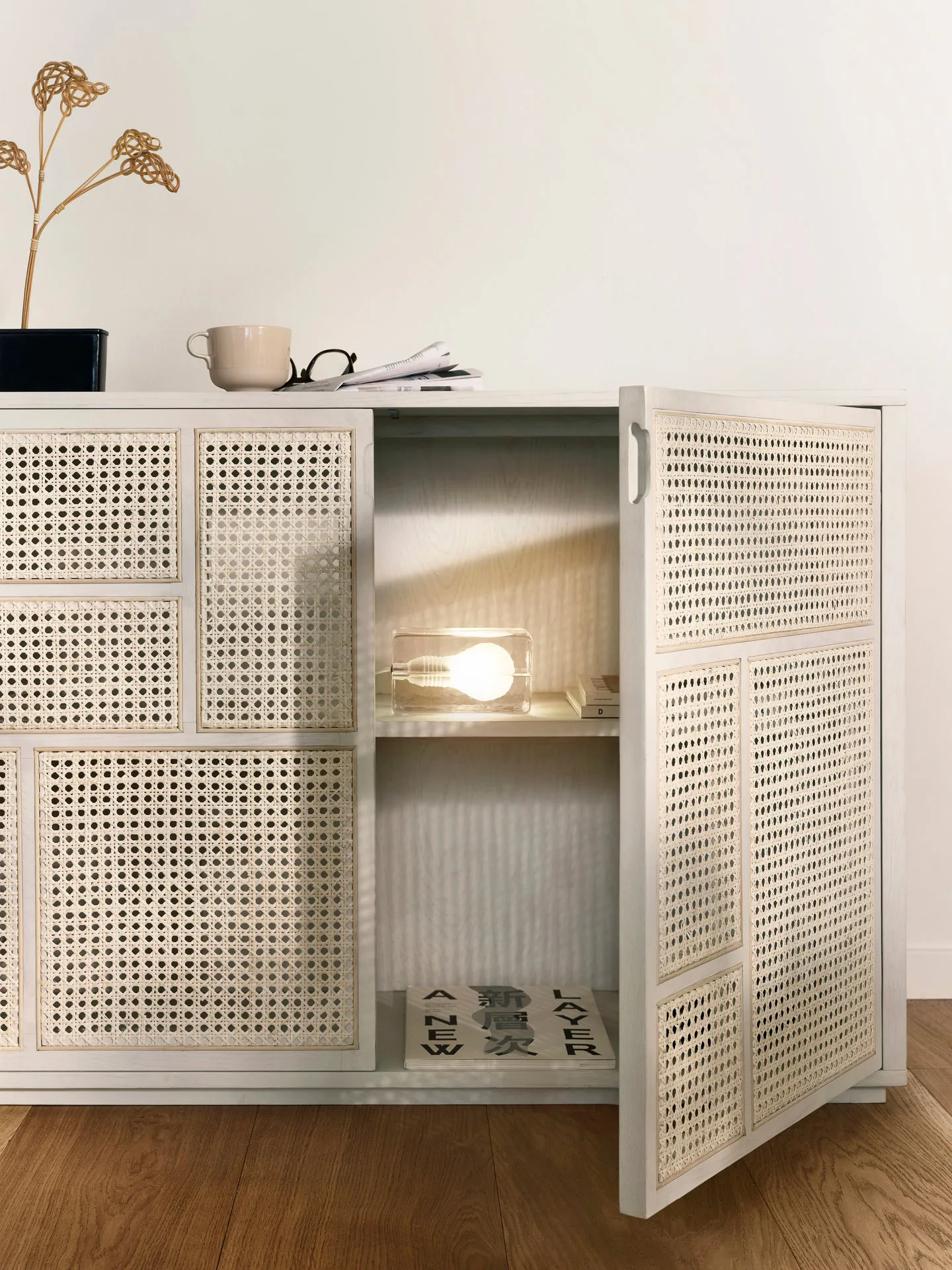 Block valaisin, musta johto Design House Stockholm