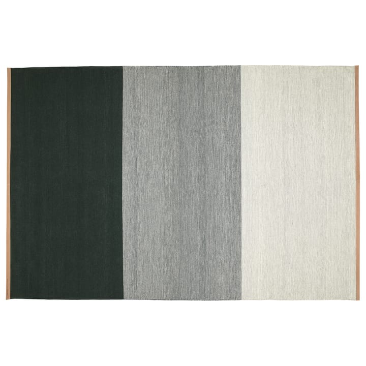 Fields matto 200x300 cm - Vihreä-harmaa - Design House Stockholm