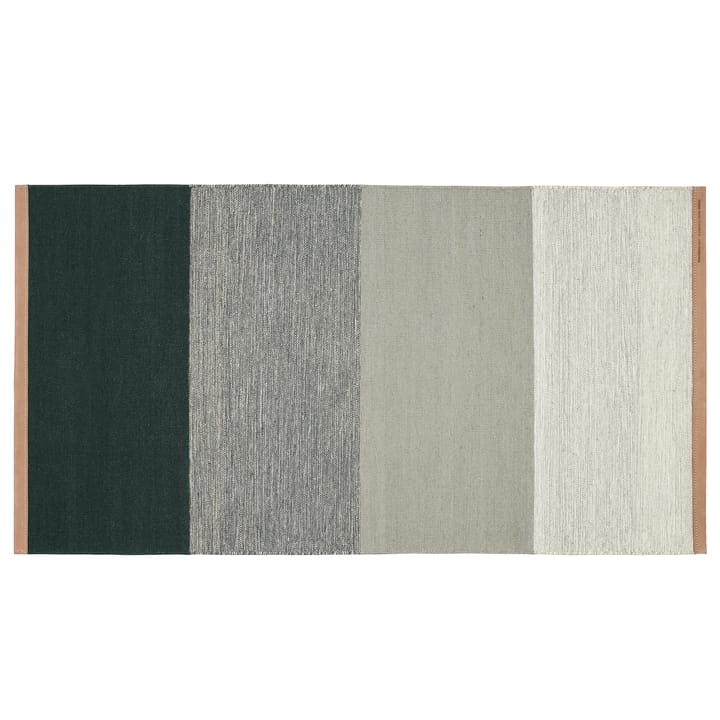 Fields matto 70x130 cm, Vihreä-harmaa Design House Stockholm
