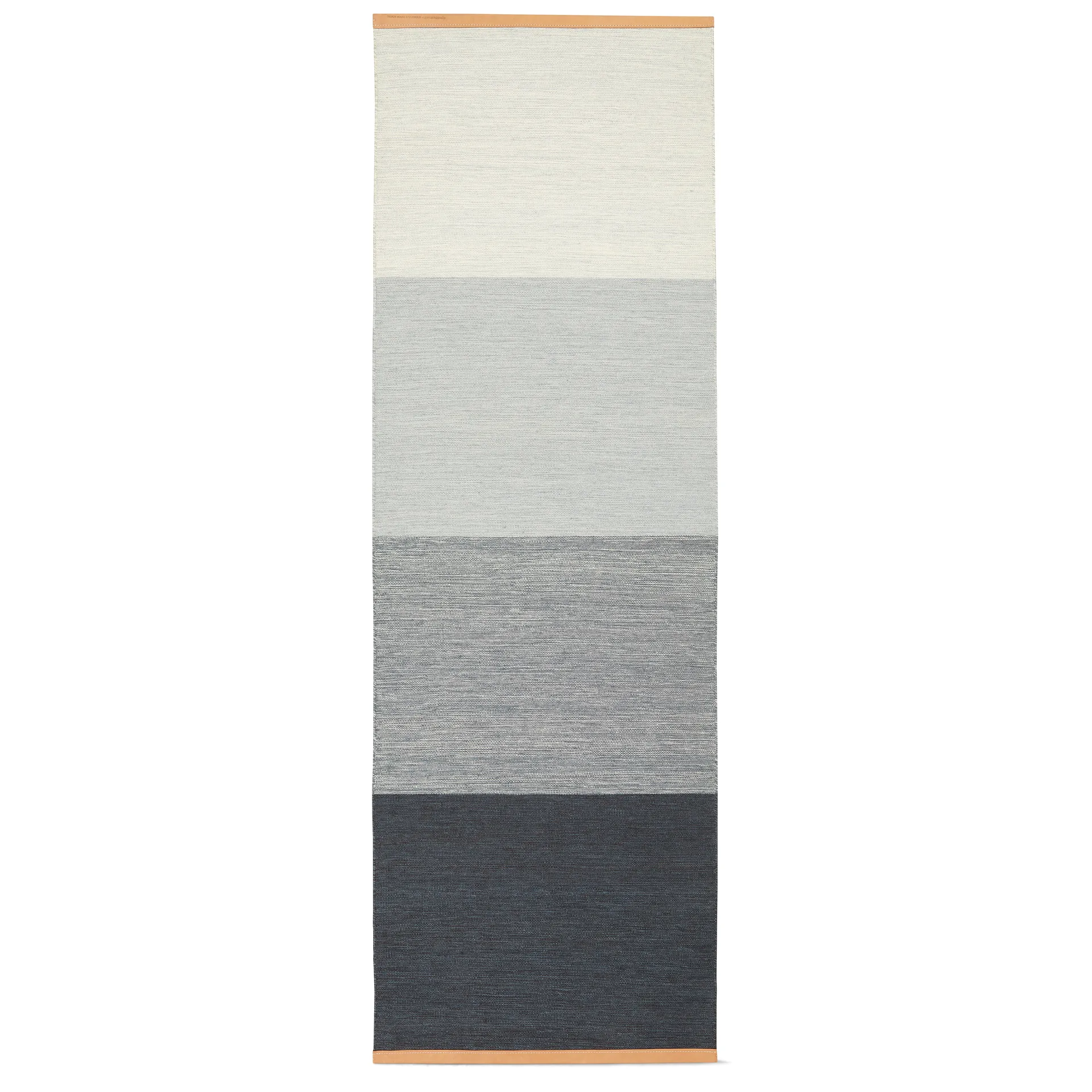 Fields matto 80x250 cm, Sininen-harmaa Design House Stockholm
