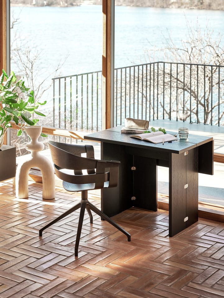 Flip pöytä, Musta 90 cm Design House Stockholm