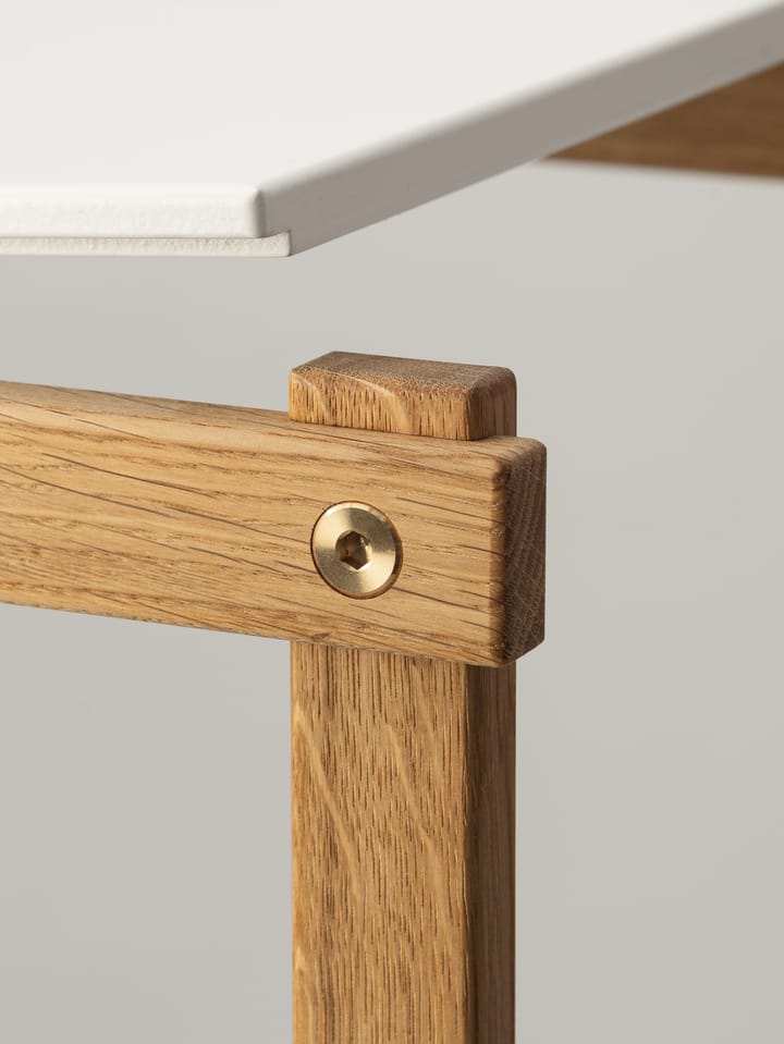 Frame hylly korkea, Tammi-valkoinen Design House Stockholm