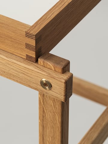 Frame hylly korkea - Tammi-valkoinen - Design House Stockholm