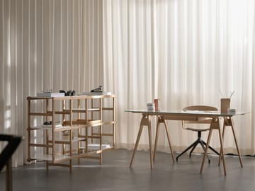 Frame hylly M 154 cm - Tammi-valkoinen - Design House Stockholm