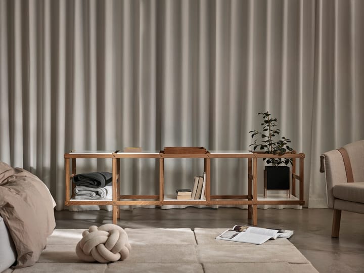 Frame hylly matala, Tammi-valkoinen Design House Stockholm