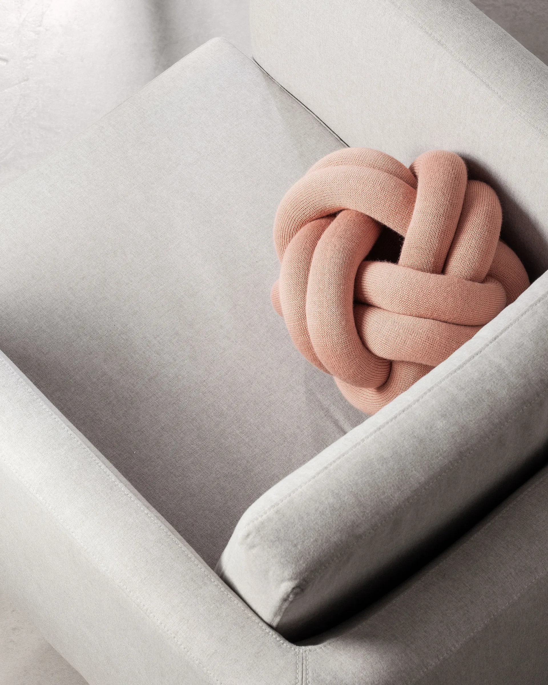 Knot tyyny, Dusty pink Design House Stockholm
