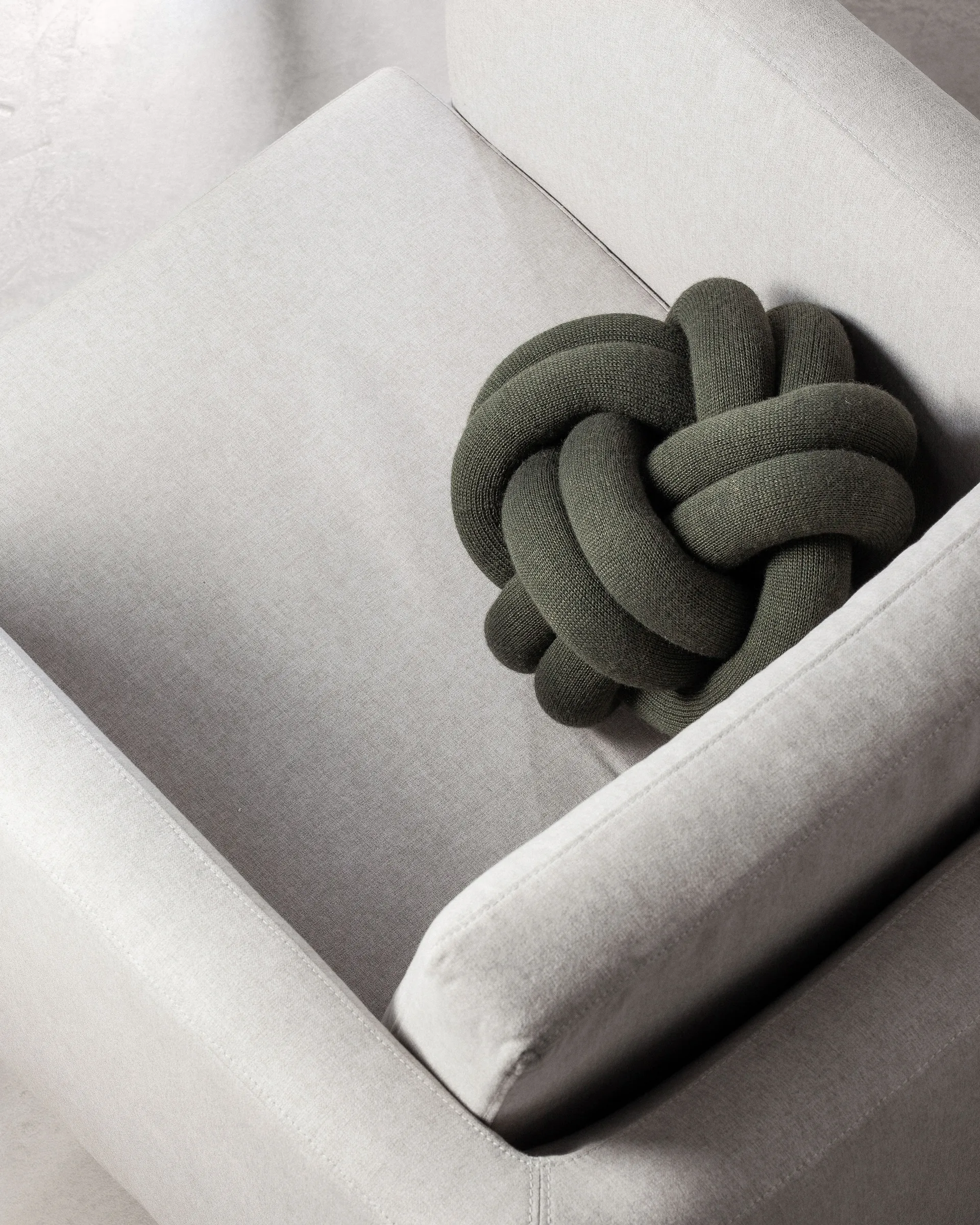 Knot tyyny, Forest green Design House Stockholm