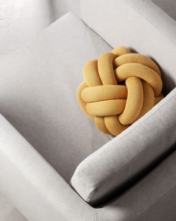 Knot tyyny - keltainen - Design House Stockholm