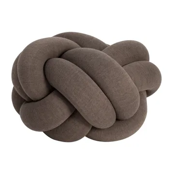 Knot tyyny M - Brown - Design House Stockholm