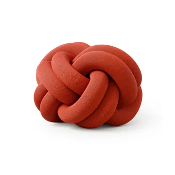 Knot tyyny - Orange red - Design House Stockholm