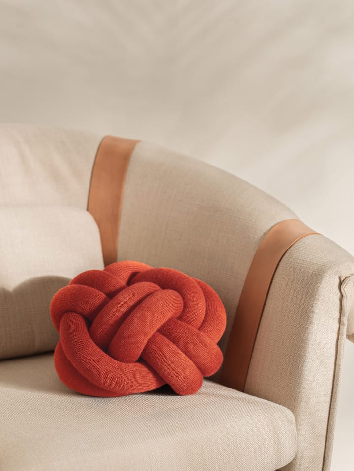 Knot tyyny, Orange red Design House Stockholm