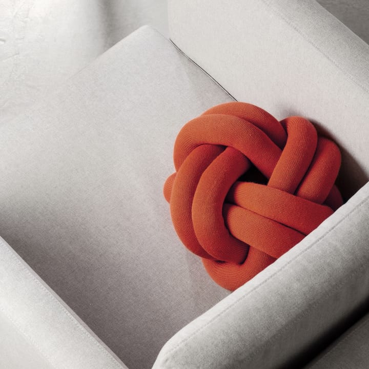 Knot tyyny, Orange red Design House Stockholm