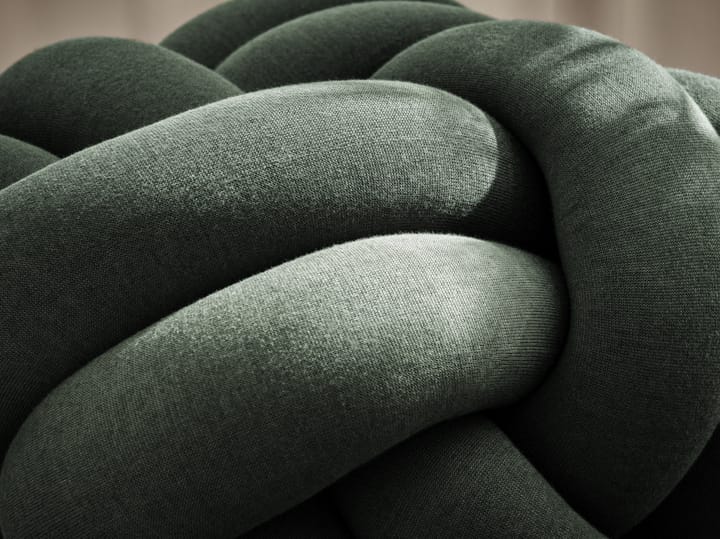Knot tyyny XL - Forest Green - Design House Stockholm