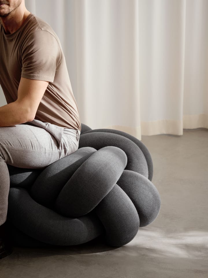 Knot tyyny XL, Grey Design House Stockholm