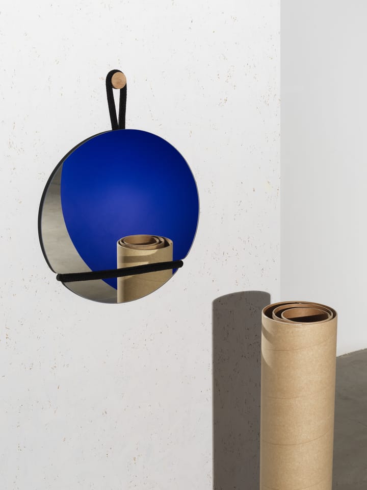 Lasso peili pyöreä, Kirkas-musta Design House Stockholm