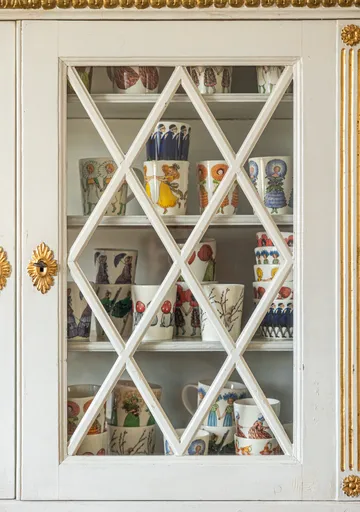 Lila muki - 40 cl, kahvalla - Design House Stockholm