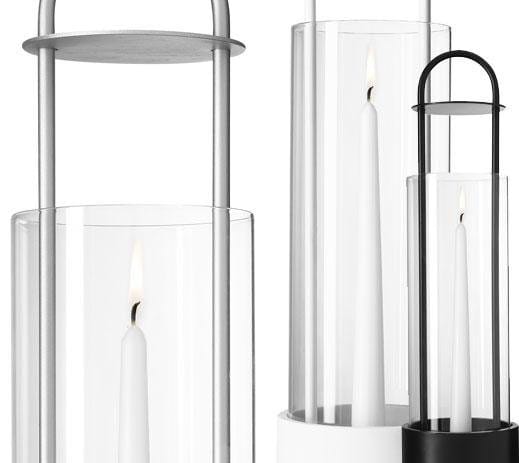 Lotus myrskylyhty, musta Design House Stockholm