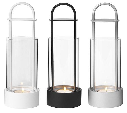 Lotus myrskylyhty, musta Design House Stockholm