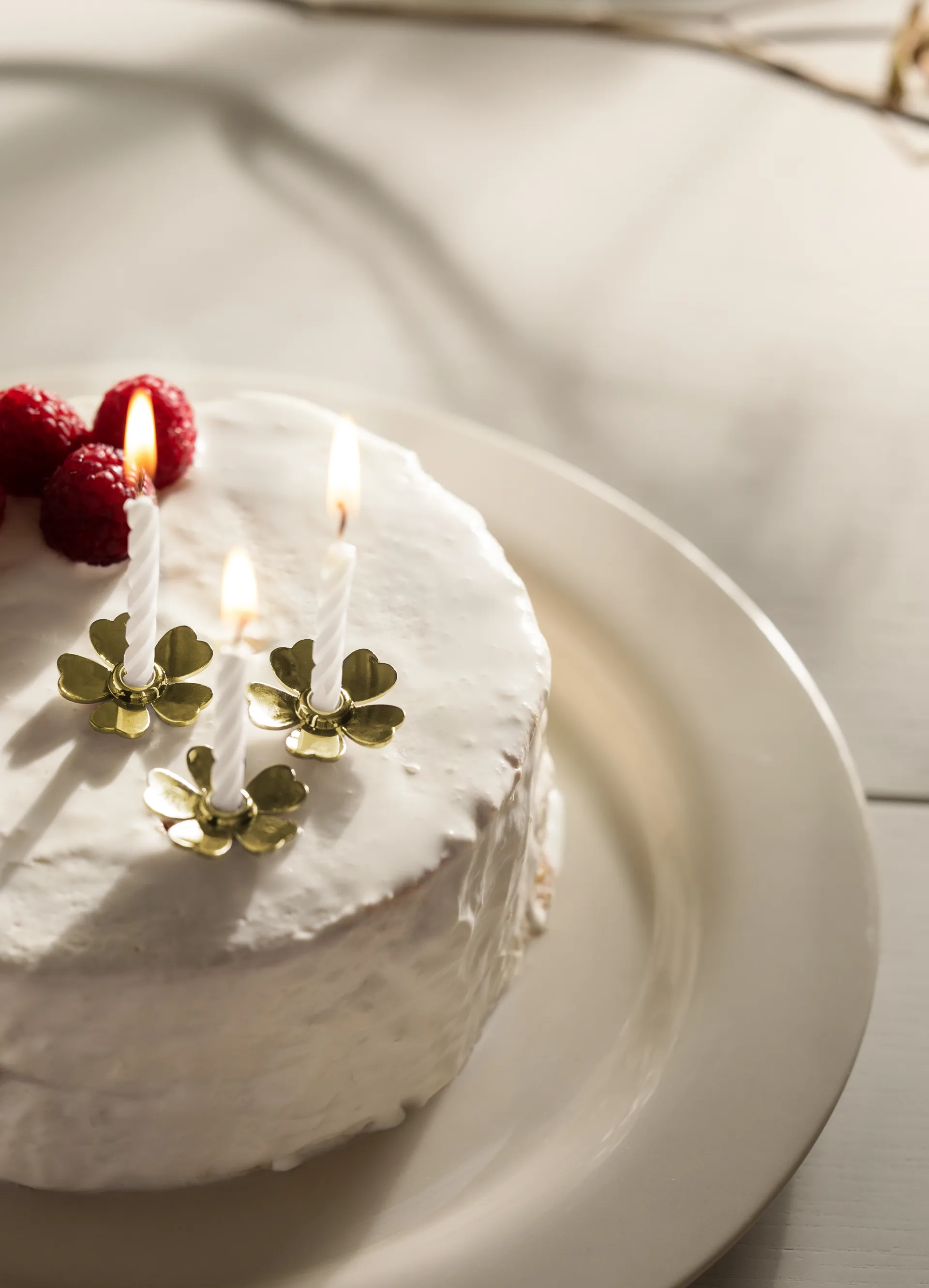 Me to You -kynttilänjalka 3-pakkaus, Kulta Design House Stockholm