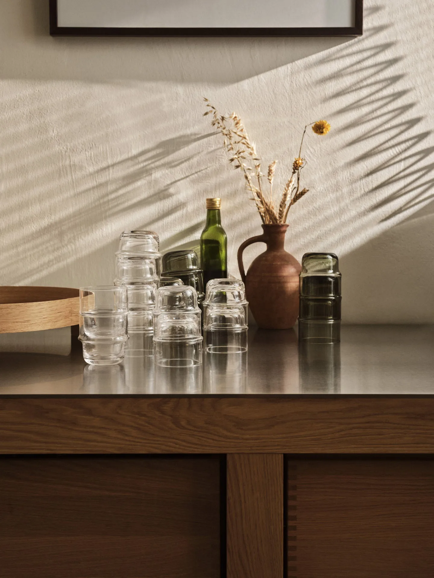 NM& Unda lasi 2-pakkaus, Harmaa Design House Stockholm