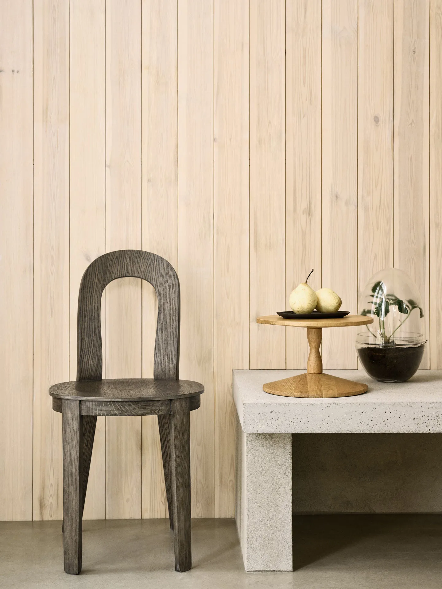Olivia tuoli, Dark Oak Design House Stockholm