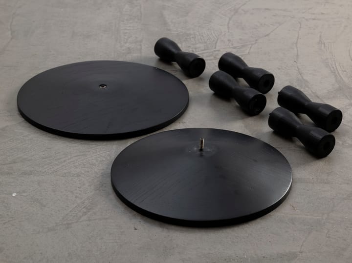 Pedestal pöytä Ø 31 x 67,5 cm, Black Design House Stockholm