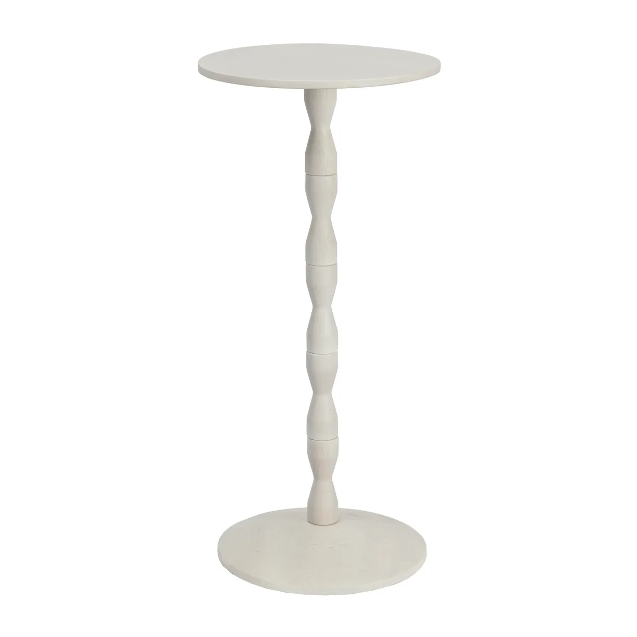Design House Stockholm Pedestal pöytä Ø 31 x 67,5 cm Stained white grey
