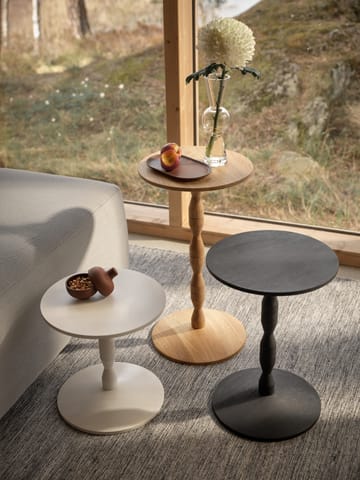Pedestal pöytä Ø 31 x 67,5 cm - Stained white grey - Design House Stockholm