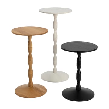 Pedestal pöytä Ø 31 x 67,5 cm - Stained white grey - Design House Stockholm