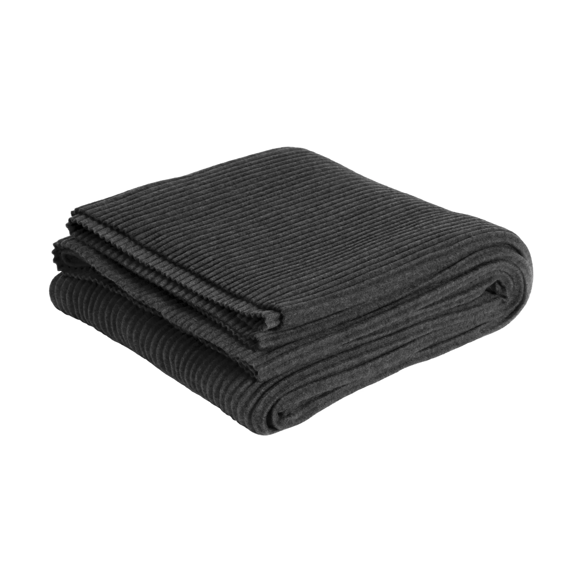 Pleece huopa 140 x 160 cm, Tummanharmaa Design House Stockholm