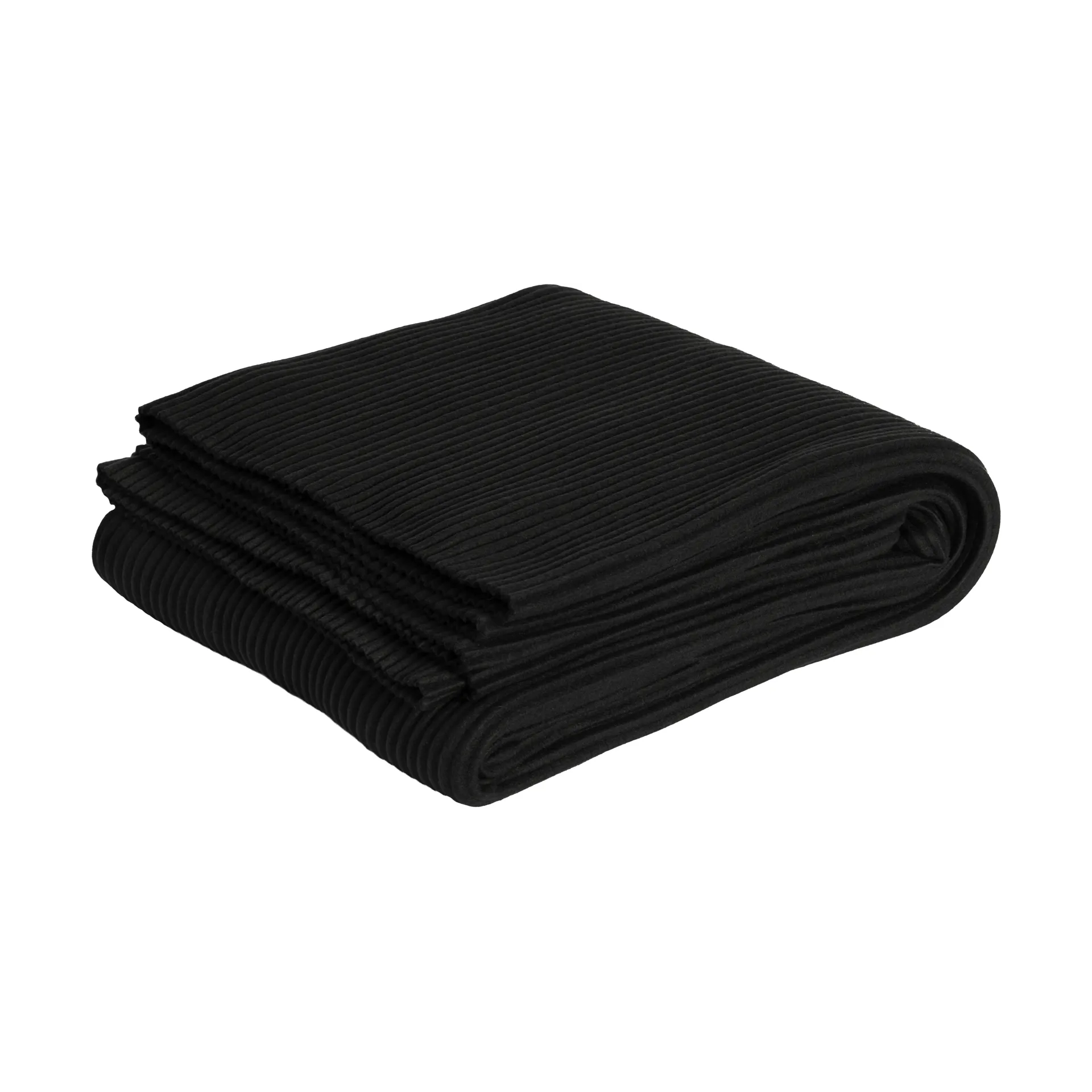 Pleece huopa 140 x 170 cm, Musta Design House Stockholm