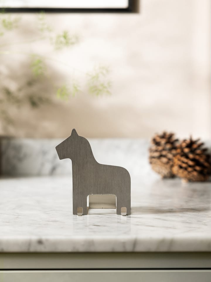 Pop-up tuikkupidike taalainmaanhevonen, Ruostumaton teräs Design House Stockholm