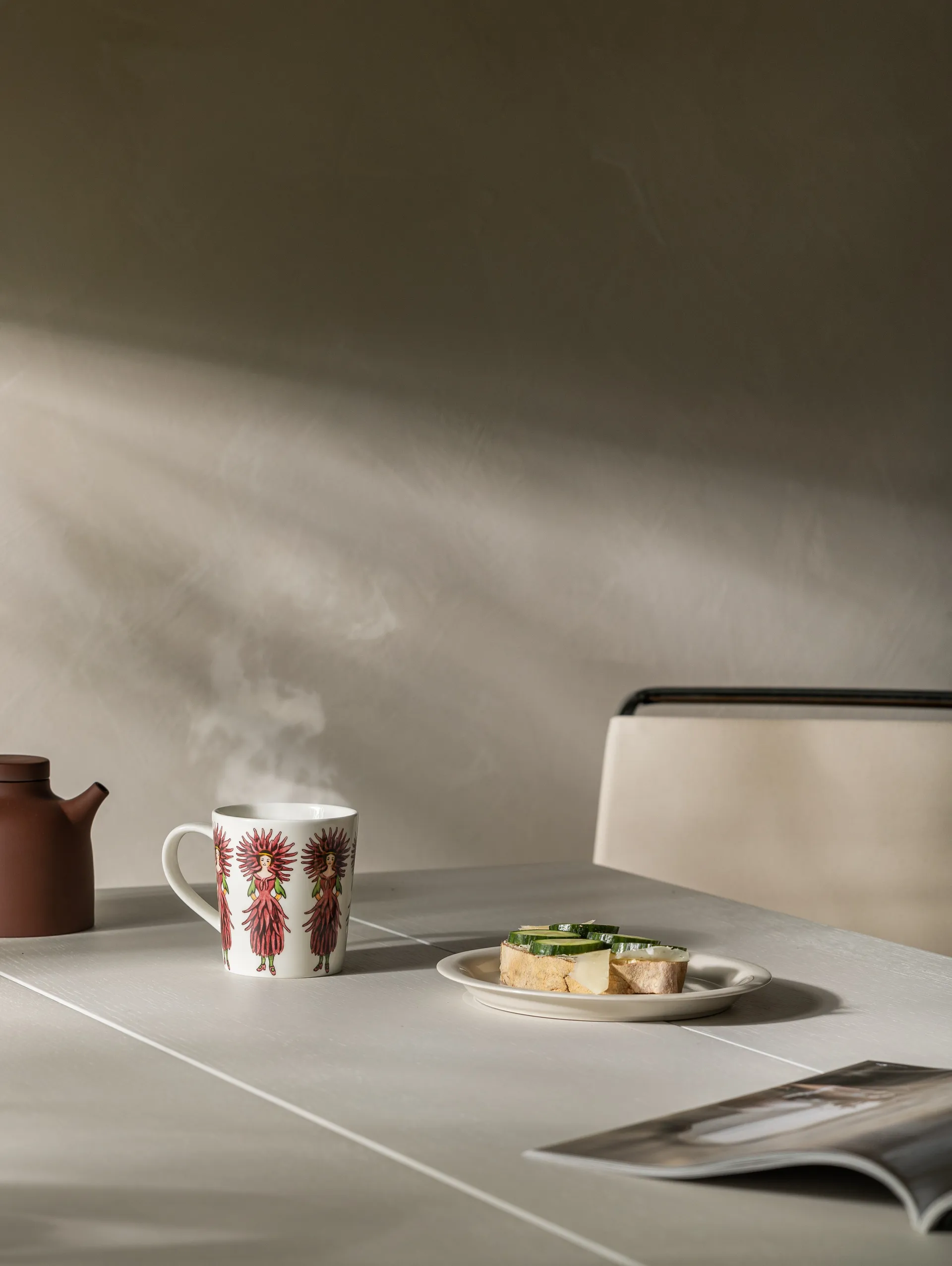 Rouva Asteri kahvallinen muki, 40 cl Design House Stockholm