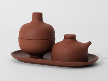 Sand soijakannu 12 cl - Red clay - Design House Stockholm