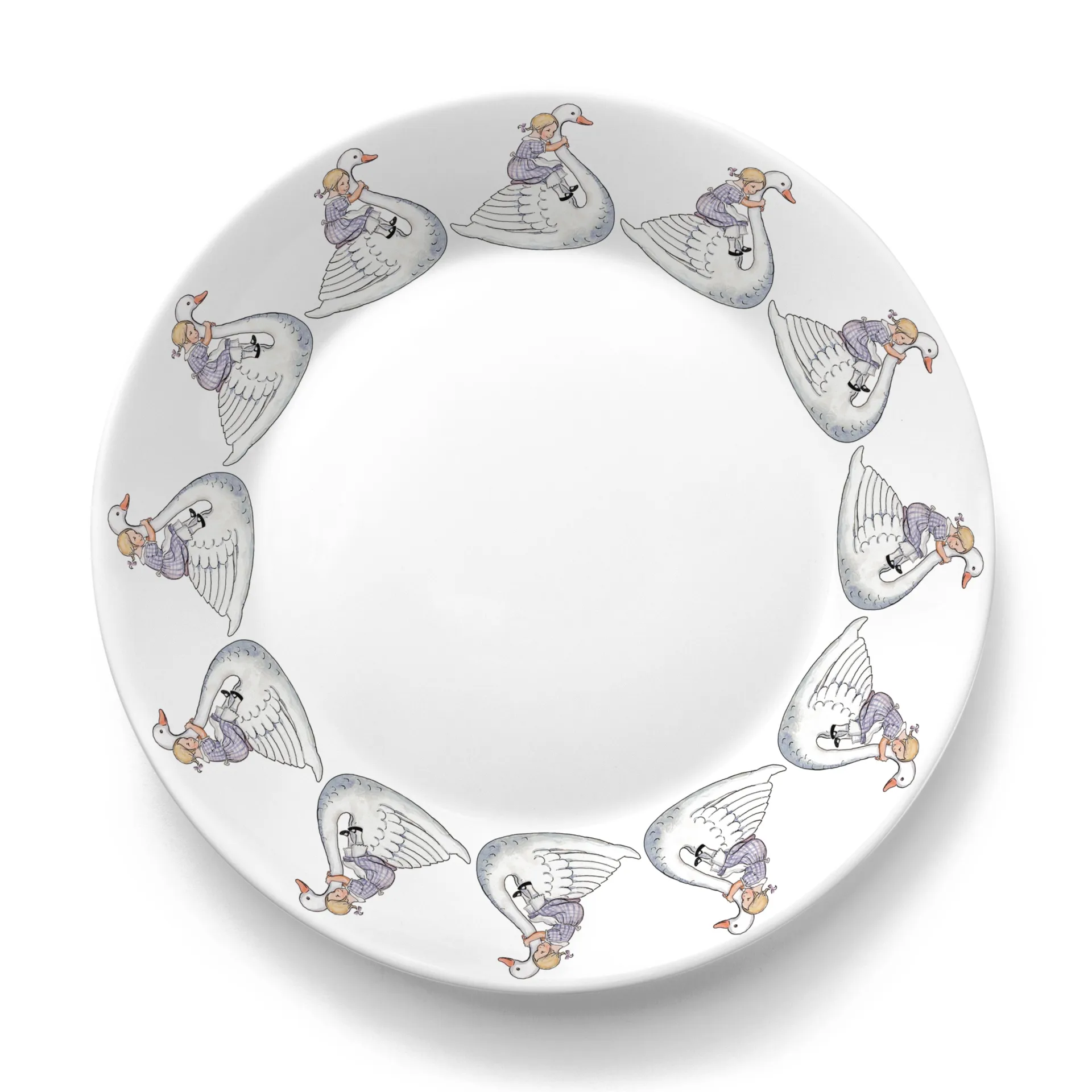 Svan lautanen, 21 cm Design House Stockholm